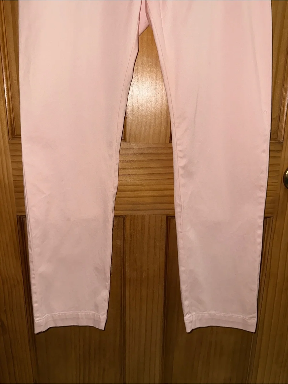 J. Crew Stretch Men’s Slim Chinos in Pale Pink-33”x30”-EC